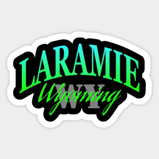 City Pride: Laramie, Wyoming Sticker